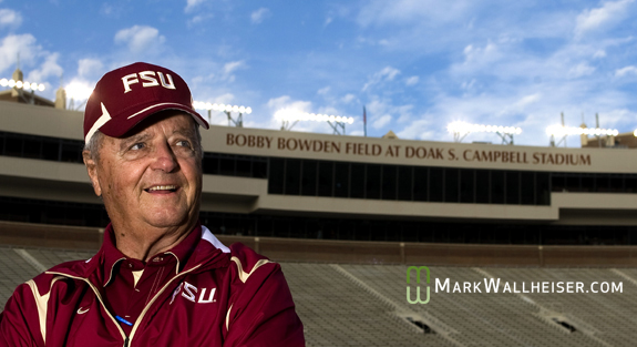 Legenendary coach Bobby Bowden